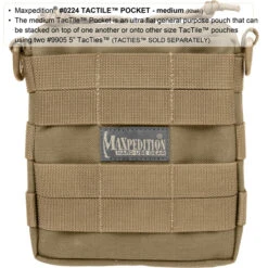 Maxpedition Tactile Pocket Medium -Nitecore Store 0224k1 detail 29855.1587389016