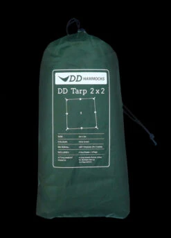 DD Hammocks Tarp 2x2 Olive Green -Nitecore Store 2x2tarpdet3 07809.1662044753.1280.1280 15088.1662044876