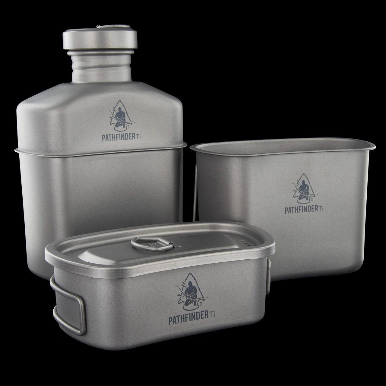 Pathfinder Titanium Canteen Cooking Set 8 Pathfinder Titanium Canteen Cooking Set - Image 8