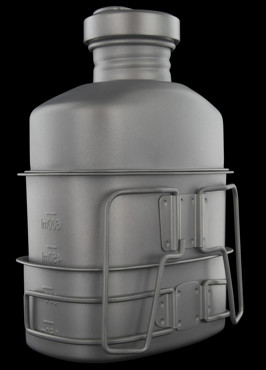 Pathfinder Titanium Canteen Cooking Set 2 Pathfinder Titanium Canteen Cooking Set - Image 2