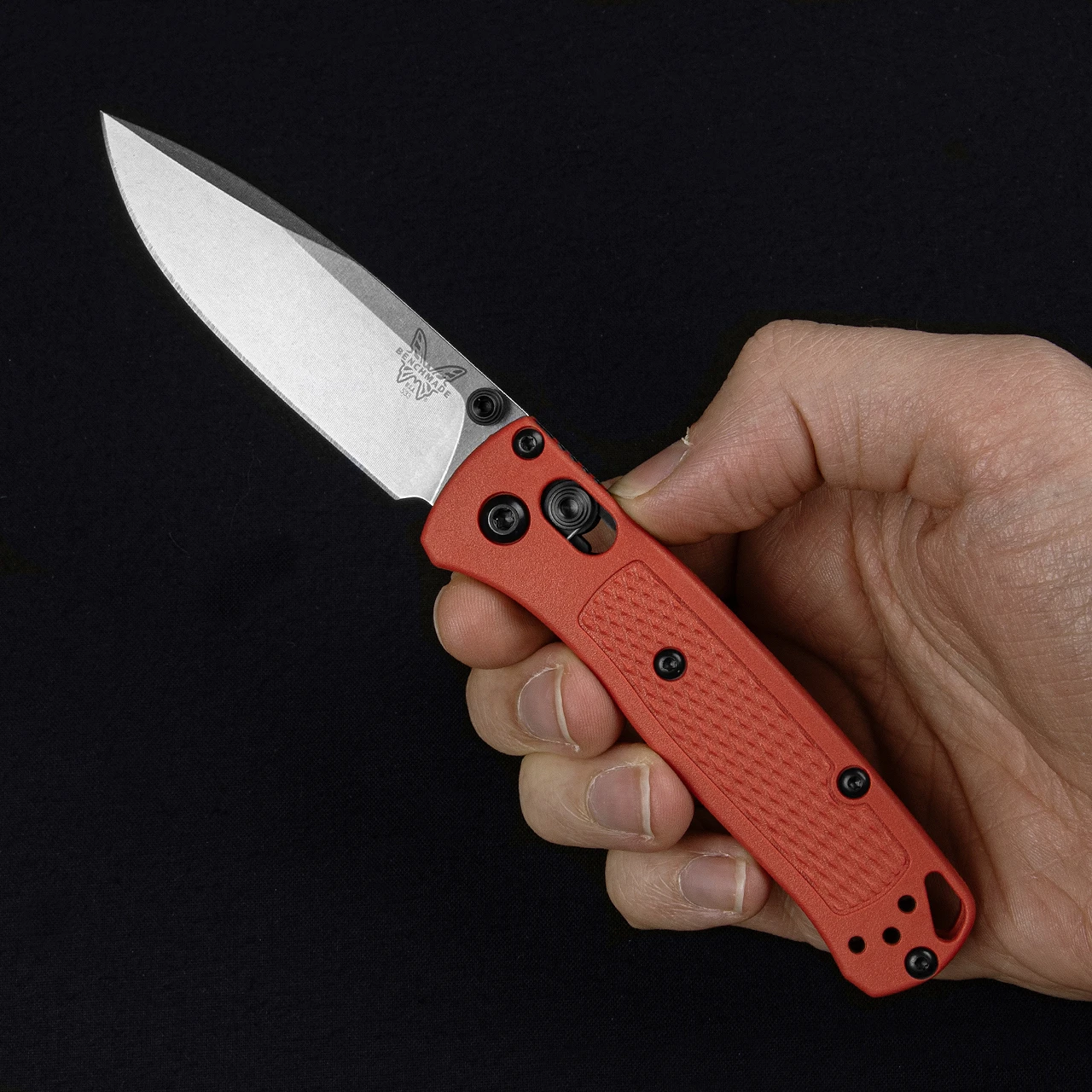 Benchmade 533-04 Mini Bugout Mesa Red Folding Knife 2 Benchmade 533-04 Mini Bugout Mesa Red Folding Knife - Image 2