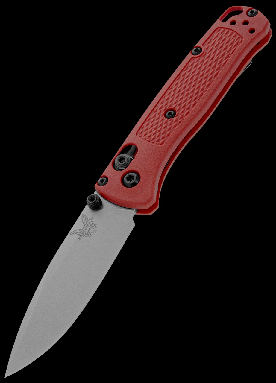 Benchmade 533-04 Mini Bugout Mesa Red Folding Knife 4 Benchmade 533-04 Mini Bugout Mesa Red Folding Knife - Image 4