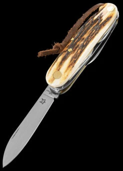 Fox Multipurpose Pocket Knife Stag 7 -Nitecore Store FOX 226 7 SCE02 50572.1678276056