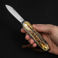 Fox Multipurpose Pocket Knife Stag 7 -Nitecore Store FOX 2267 SCE.1 61935.1678276057
