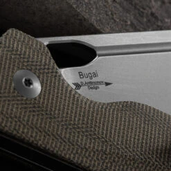 Kizer Bugai Micarta Folding Knife -Nitecore Store KIV3627C1.1 57333.1686757349