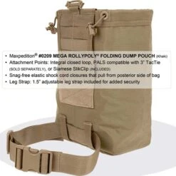 Maxpedition Mega Rollypoly Dump Pouch -Nitecore Store MAXP 209det4 34764.1662129456