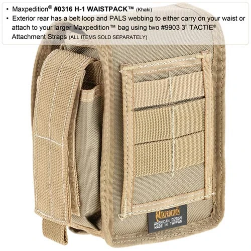Maxpedition H-1 Waistpack 4 Maxpedition H-1 Waistpack - Image 4