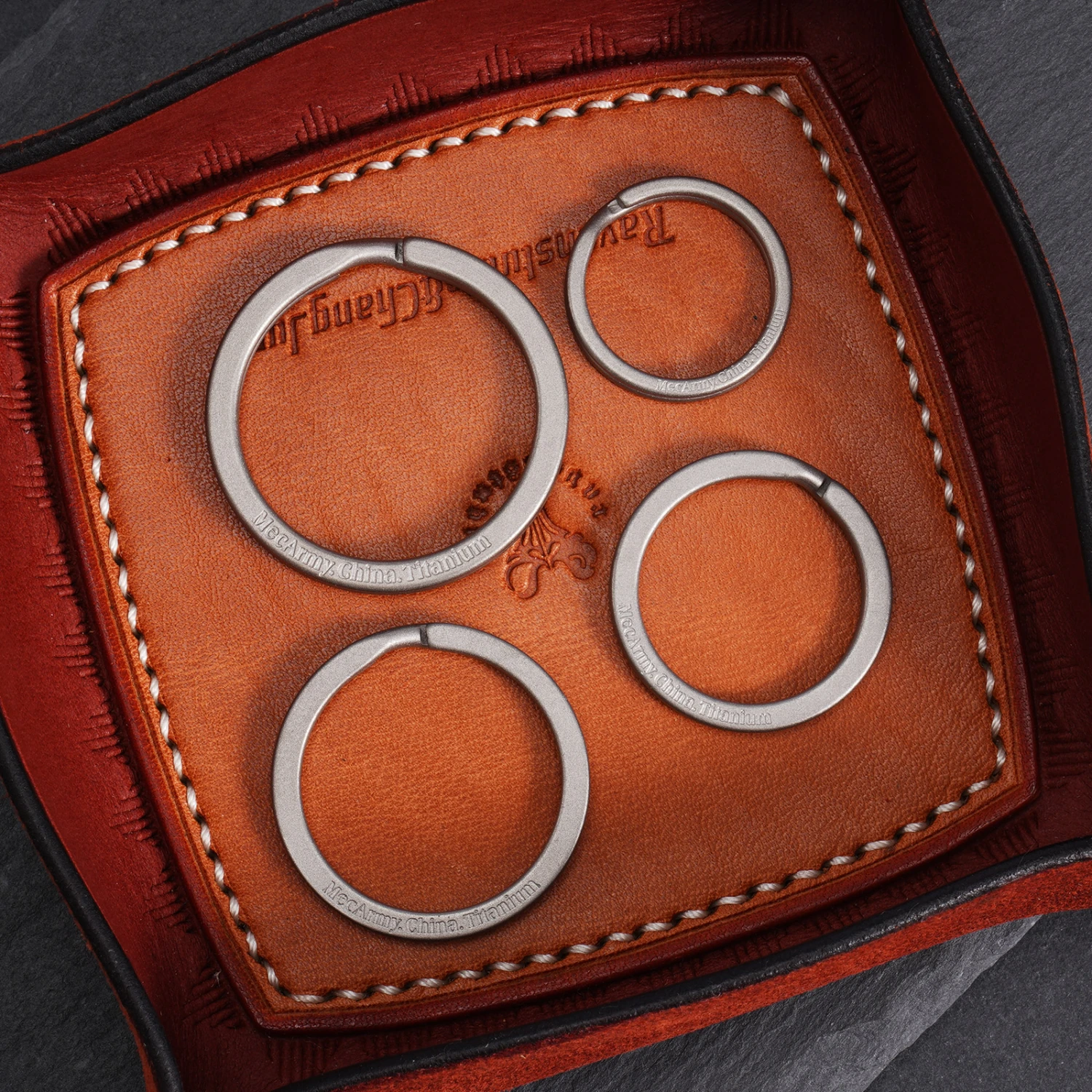 MecArmy CH11 Titanium Keyring 1 MecArmy CH11 Titanium Keyring