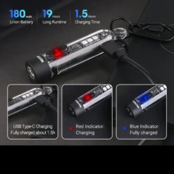 Nextorch K40 Keychain Light -Nitecore Store NEXTORCH K406 31804.1688041671