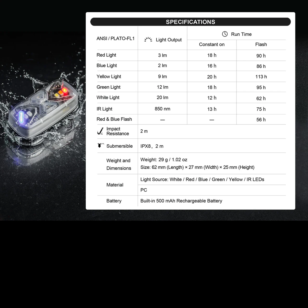 Nextorch UT41 Signal Light 2 Nextorch UT41 Signal Light - Image 2