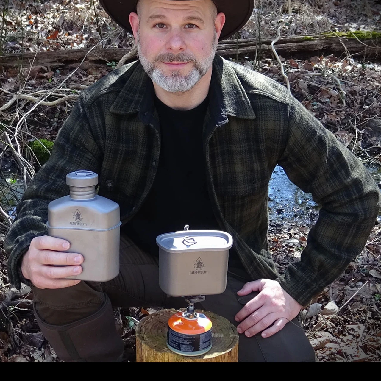 Pathfinder Titanium Canteen Cooking Set 6 Pathfinder Titanium Canteen Cooking Set - Image 6