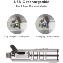 Rovyvon A2 G4 Stainless -Nitecore Store ROV A2 G4 SLVR.4 29926.1674134415