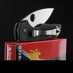 Spyderco Lil' Native G10 Slipit -Nitecore Store SC230NLGPdet3 84857.1650639288