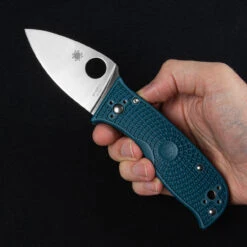 Spyderco Lil' Temperance Lightweight K390 Folding Knife -Nitecore Store SC69PBL3K390.1 16697.1695118299