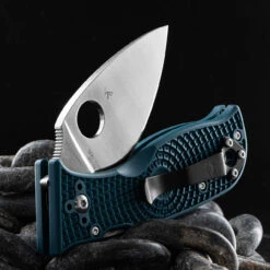 Spyderco Lil' Temperance Lightweight K390 Folding Knife -Nitecore Store SC69PBL3K390.4 81347.1695118299