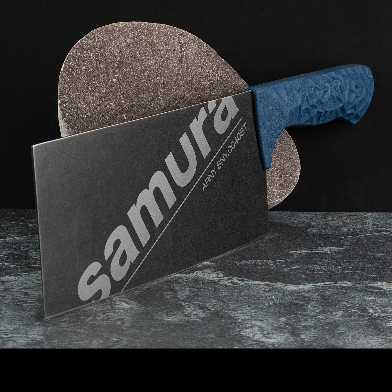 Samura ARNY Asian Chef's Knife Blue 5 Samura ARNY Asian Chef's Knife Blue - Image 5