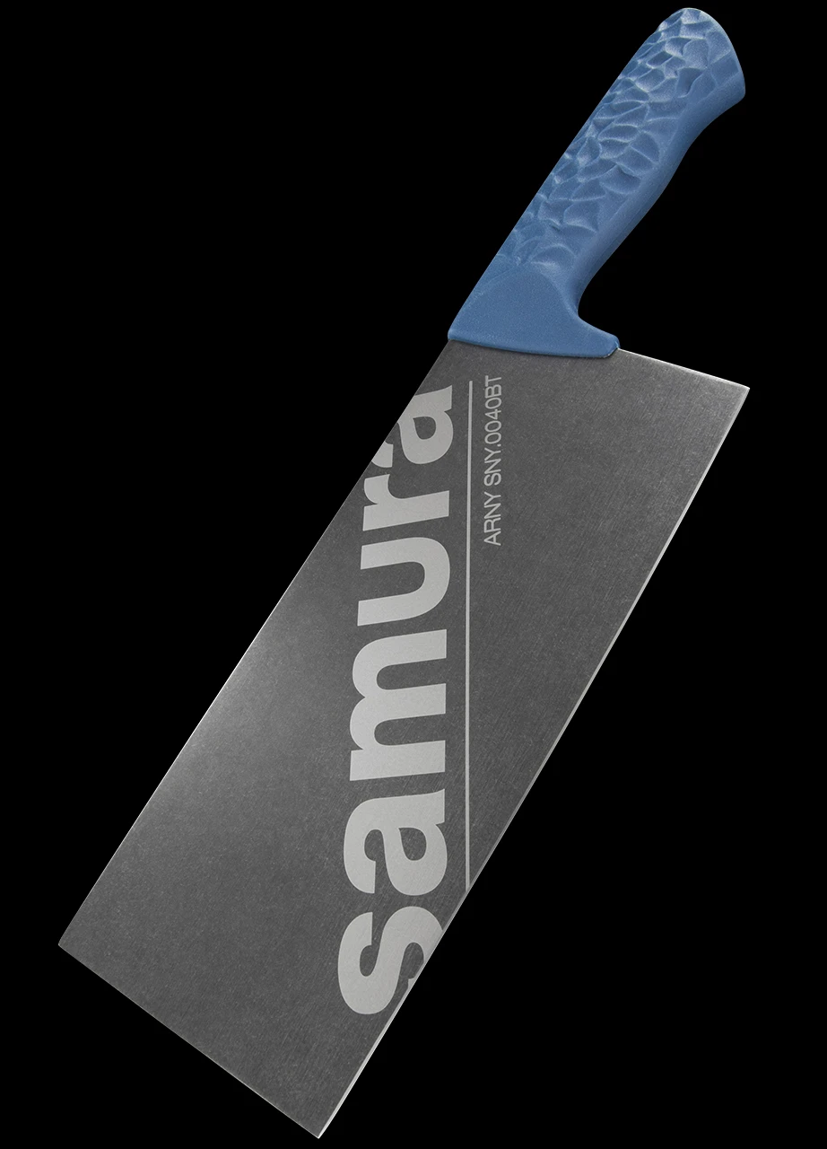 Samura ARNY Asian Chef's Knife Blue 4 Samura ARNY Asian Chef's Knife Blue - Image 4