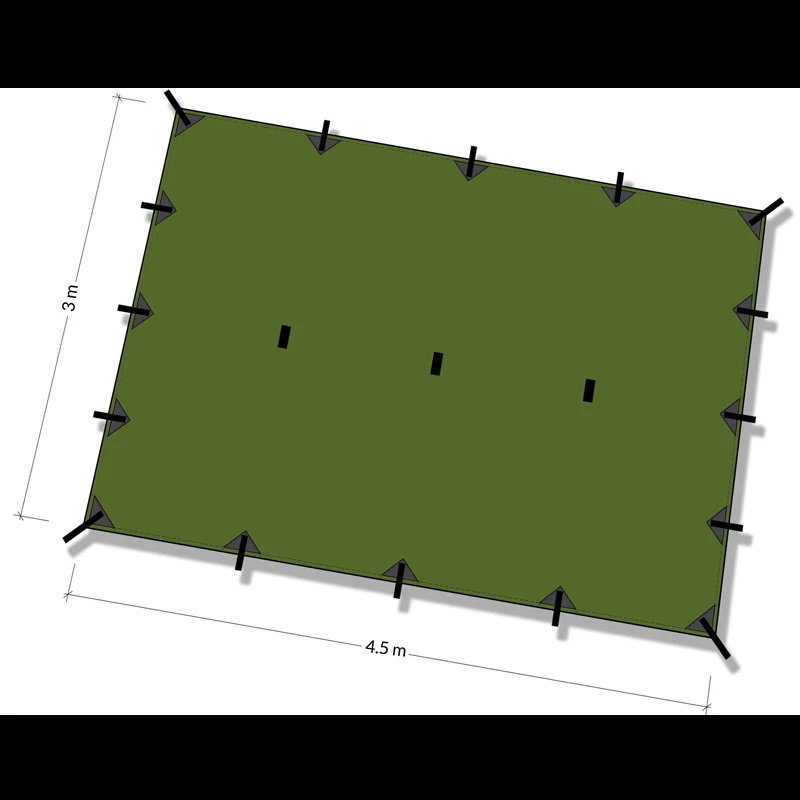 DD Hammocks Tarp XL 3 DD Hammocks Tarp XL - Image 3