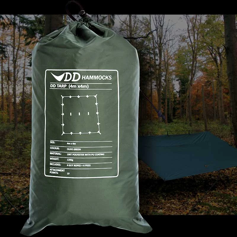DD Hammocks 4 X 4 Tarp 1 DD Hammocks 4 X 4 Tarp