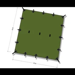 DD Hammocks 4 X 4 Tarp 7 DD Hammocks 4 X 4 Tarp -Nitecore Store dd 011det 27246.1587395103