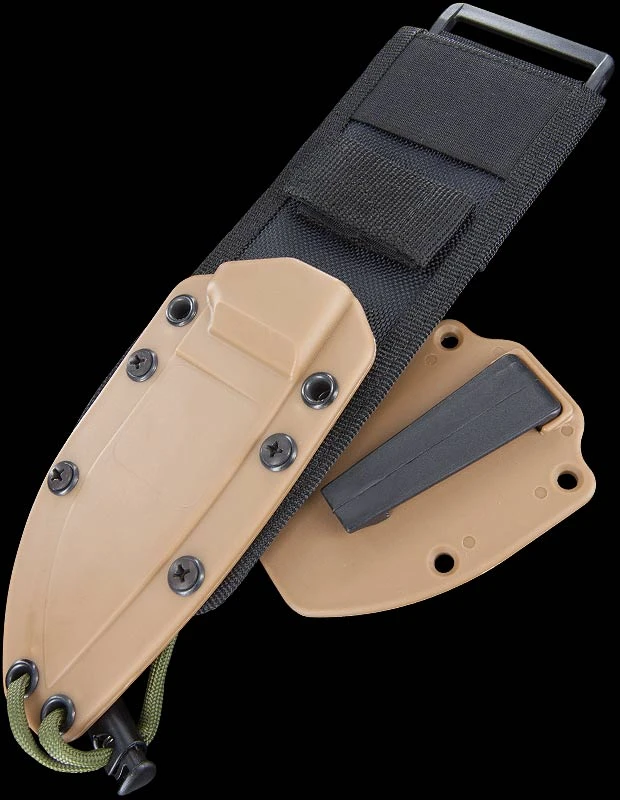 ESEE-3 Sheath W/MOLLE Back & Clip Plate 1 ESEE-3 Sheath W/MOLLE Back & Clip Plate