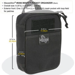 Maxpedition Pocket Organiser Beefy -Nitecore Store maxp 266 bdet2 26887.1587390497