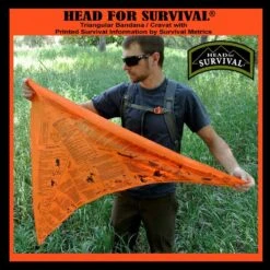 Survival Metrics Head For Survival Bandanna -Nitecore Store methsdet 25033.1588255538