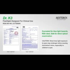 Nextorch Dr. K3 -Nitecore Store nextorch k3ddet12 87556.1682606913