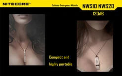 Nitecore Single Chamber Whistle -Nitecore Store nitecore nws10det3 89701.1587389204