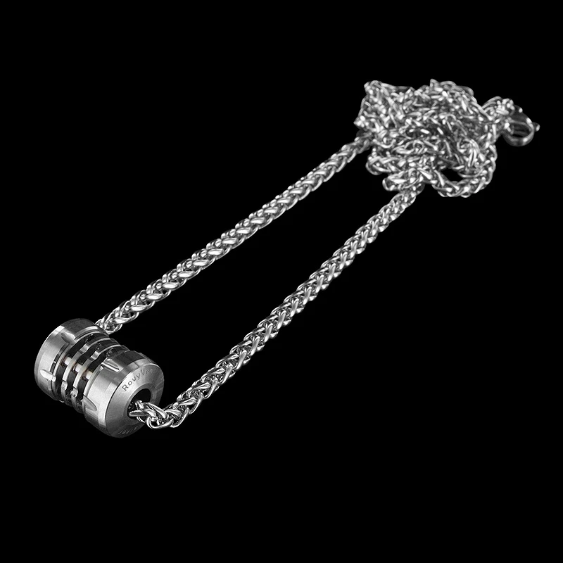 RovyVon Walker Titanium Pendant 3 Tritium Vials 5 RovyVon Walker Titanium Pendant 3 Tritium Vials - Image 5