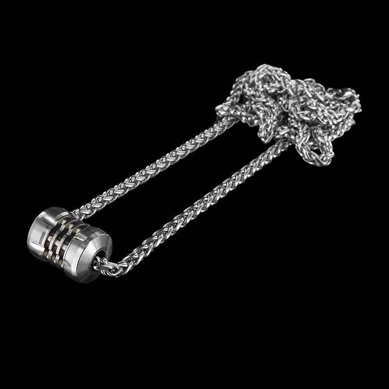 RovyVon Walker Titanium Pendant 6 Tritium Vials 5 RovyVon Walker Titanium Pendant 6 Tritium Vials - Image 5