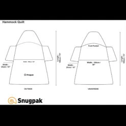 Snugpak Hammock Quilt -Nitecore Store snug ham quiltdet5 50749.1694621699