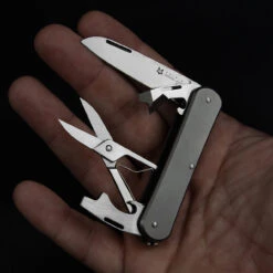 Fox Vulpis 4 Scissor Titanium Penknife -Nitecore Store vulpisscissors4TITdet 32146.1686821017